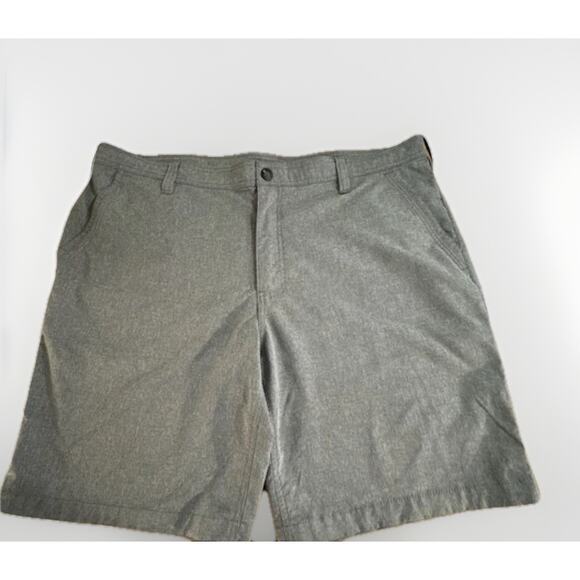 GH Bass & Co Men’s Size 40 Gray Flat Front Casual Shorts - Picture 1 of 4